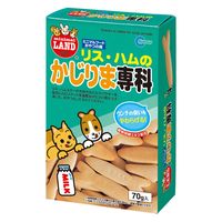 マルカン リス・ハムのかじりま専科 70g ハムスター リス 4906456530923 1個(70g入)（直送品）