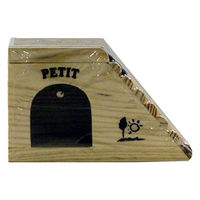 三晃商会 ウッドハウス プチスロープ ドワーフ ハムスター 遊び場 木製 4976285036903 1個（直送品）