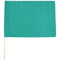 アーテック 中旗 緑 Φ12mm 14826 1セット(7本)（直送品）
