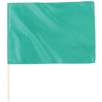アーテック サテン中旗 メタリックグリーン Φ12mm 14830 1セット(6本)（直送品）