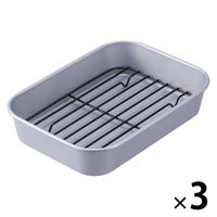 竹原製缶 フッ素ぷちバット S FV-S 1セット(3個)