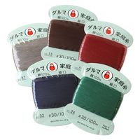 横田 ダルマ 家庭糸 手縫い糸 30番手 細口 6色入セット