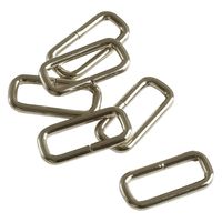 日本紐釦貿易 角カン 幅15mm ニッケル S23-1 1セット(30個×3袋)