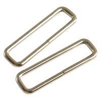 日本紐釦貿易 角カン 幅50mm ニッケル S23-29 1セット(10個×3袋)