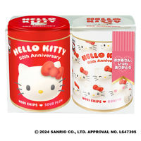 〈山本海苔店〉HELLO KITTY50周年のりチップス2缶詰合せ 1箱 三越伊勢丹 手提げ袋付き 手土産 ギフト 母の日