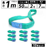 ベスト・アンサー エンドレス スリングベルト 2tタイプ 10本セット 01710-02-10p 1セット(10本入)（直送品）