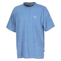 PUMA(プーマ) 半袖Tシャツ SUMMER PACK パイル Tシャツ L ゼン　ブルー 680677 1枚（直送品）