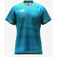 Butterfly(バタフライ) 卓球 試合用シャツ エリスター11・シャツ XO ブルー 46510 1枚（直送品）