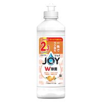 ジョイ JOY W除菌 食器用洗剤 贅沢シトラスオレンジ キャップ付き 詰め替え 大容量ボトル 300mL 1個 P＆G