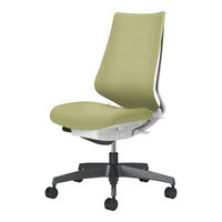 【無料引取付】【組立設置込】コクヨ デュオラ2 ハイバック 肘なし ホワイトグレー×グラスグリーン C08-B200CW-WV3V31 1脚（直送品）