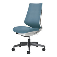 【無料引取付】【組立設置込】コクヨ デュオラ2 ハイバック 肘なし 白×モンティコラブルー C08-B200CW-WR3R31 1脚（直送品）