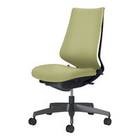 【無料引取付】【組立設置込】コクヨ デュオラ2 ハイバック 肘なし ブラック×グラスグリーン C08-B200CW-BV3V31 1脚（直送品）