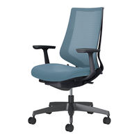 【無料引取付】【組立設置込】コクヨ デュオラ2 ハイバック T型肘 ブラック×モンティコラブルー C08-B210MW-BR3R31 1脚（直送品）