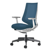 【無料引取付】【組立設置込】コクヨ デュオラ2 ハイバック T型肘 ホワイトグレー×ネイビー C08-B210MW-WT7T71 1脚（直送品）