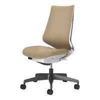 【無料引取付】【組立設置込】コクヨ デュオラ2 ハイバック 肘なし ホワイトグレー×ソフトベージュ C08-B200CW-W1K1K1 1脚（直送品）