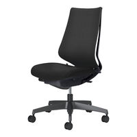 【無料引取付】【組立設置込】コクヨ デュオラ2 ハイバック 肘なし ブラック×ブラック C08-B200CW-BE6E61 1脚（直送品）