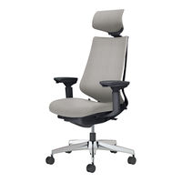 【無料引取付】【組立設置込】コクヨ デュオラ2 ヘッドレスト 可動肘 ブラック×ソフトグレー C08-P330CW-BE3E31 1脚（直送品）