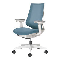 【無料引取付】【組立設置込】コクヨ デュオラ2 ハイバック 可動肘 白×モンティコラブルー C08-W230MW-WR3R31 1脚（直送品）