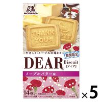 ディア＜メープルバター味＞ 1セット（1箱×5） 森永製菓 ビスケット クッキー 母の日