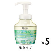 ビオレ ザ ハンド 泡ハンドソープ 静寂につつまれる森林の香り ポンプ 本体 280ml 1セット（1個×5） 花王【泡タイプ】