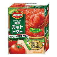 デルモンテ　完熟カットトマト（紙パック）388g　南欧産完熟トマト使用 1個 素材缶詰（トマト）　キッコーマン