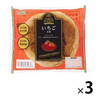 【ワゴンセール】いちご小町 1セット（1個×3） コモ ロングライフパン