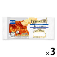 Pasco ロングライフパン 十勝バタースイート 1セット（1個×3） 敷島製パン