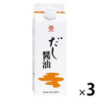 だし醤油 500ml 1セット（1個×3） 鎌田醤油