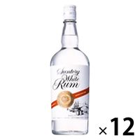 サントリ- ラム ホワイト 40度 720ml 1ケース（12本）
