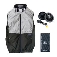 コーコス信岡  G244029  ボルトクール ＬＩＴＥ＋　ベスト　セット モクグレー M 1セット（直送品）