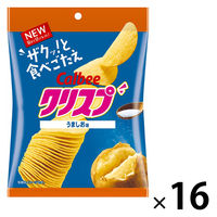 クリスプ うましお味 1セット（1袋×16） カルビー ポテトチップス スナック菓子 おつまみ