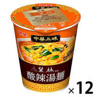 明星食品 中華三昧タテ型 榮林 酸辣湯麺 1セット（12個）