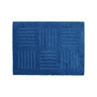 オカ　ピタプラス　45×60cm　ブルー　洗えるジョイント　キッチンマット　73994　1枚（直送品）