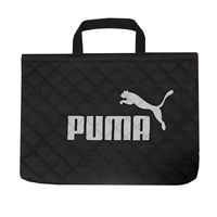 クツワ PUMA（プーマ）レッスンバッグ ブラック PM413BK 1個（直送品）
