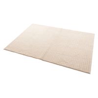 AQUA +PLUS HEAT 国産ラグマット ホットカーペットカバー 1300×1900mm アイボリー 34103108 1枚（直送品）