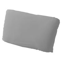 AQUA 3Dストレッチ ピッタリフィット 枕カバー 430×630mm グレー 41460013 1枚（直送品）