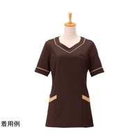 ボストン商会 レディニットシャツ チャ 11 00105 1枚 64-9064-93（直送品）