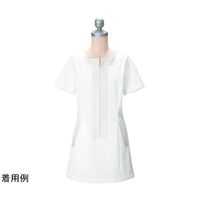 ボストン商会 チュニックシャツ シロ 15 00113 1枚 64-9065-66（直送品）