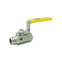 フローバル MF型ボールバルブ V-010H-04 1個 64-6474-90（直送品）