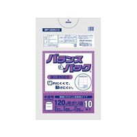 王子アドバ バランスパック120L半透明0.03mm 1ケース(10枚×30パック) BP120/BP120N10 1箱(300枚)（直送品）