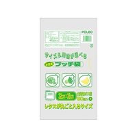 王子アドバ ぷっち袋お徳用 大 半透明 1ケース(80枚×30パック) PDL80 1箱(2400枚) 61-6425-35（直送品）