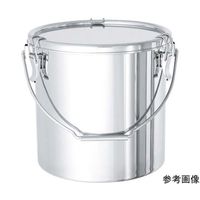 日東金属工業 カラーパッキン付吊り下げ式ステンレス密閉容器 赤色 4L CTB-DRE-18 1個 65-5708-83（直送品）