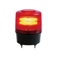 日惠製作所 LED回転灯φ120 ニコトーチ・120(赤) AC100V VL12R-100NPR 1個 61-9996-64（直送品）