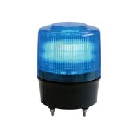 日惠製作所 LED回転灯φ120 ニコトーチ・120(青) AC100V VL12R-100NPB 1個 61-9996-67（直送品）