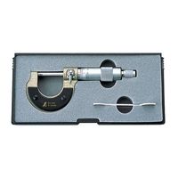 アズワン マイクロメーター 0~25mm 英語版校正証明書付 78935 1個 61-6164-95-56（直送品）