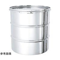 MONOVATE リブ付ステンレス密閉容器 70L CTL-R-43H 1個 65-6681-24（直送品）