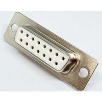 共立電子産業 Dーsubコネクタ ソケット 15pin 5個入 65-8879-40 1パック(5個)（直送品）