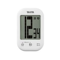 タニタ タッチキータイマー ココナッツホワイト TD-413-WH 1個 63-7292-18（直送品）