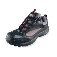 エンゼル 輸入スニーカー(ヒモ) 黒 23.5cm A150 1足 64-6542-01（直送品）