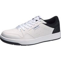 アサヒシューズ 軽量シューズ ホワイト/ブラック 21.5cm W/B 050 WH/BK 1足 64-8875-29（直送品）